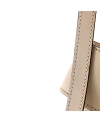 Pre-Owned Gucci Small Padlock Chain Tote Gg Coated Canvas with Leather