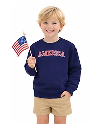 Bits & Bows Baby Unisex America Sweatshirt