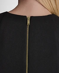 Dkny Women's Short-Sleeve Crewneck Dress