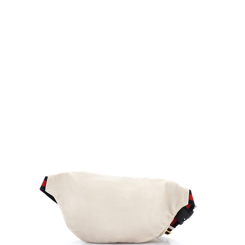 Pre-Owned Gucci Medium Logo Belt Bag Printed Leather