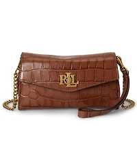 Lauren Ralph Lauren Tanner Embossed Mini Crossbody Handbag