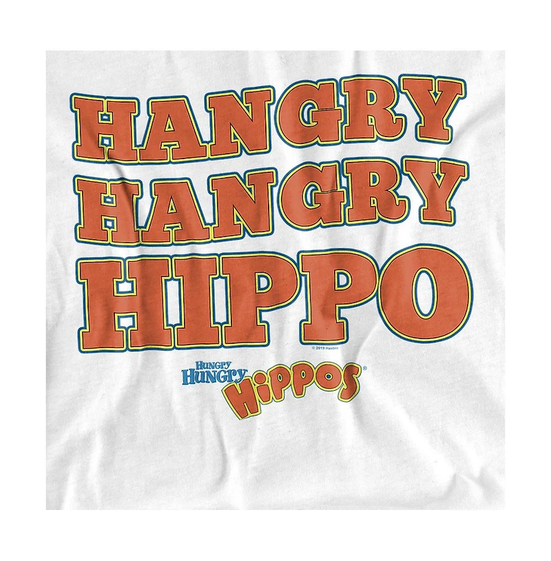 Logovision Men's Hungry Hippos The are Hangry T Shirt