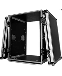 ProX T-14RSS24 14U Ata Deluxe Flight Road Case with 4" Casters for Amplifier Rack Mount Module, 24" Rail Depth