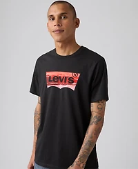 Levi's Men's Graphic Logo Batwing Short Sleeve T-shirt