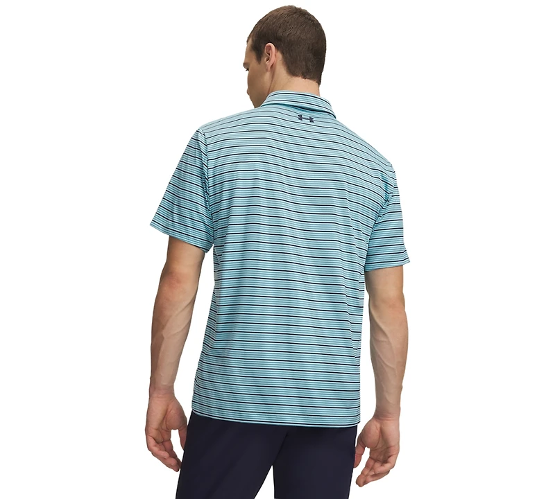 Under Armour Men's Matchplay Stripe Polo Shirt