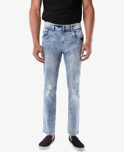 Raw X Men's RawX Rip Repair Stretch Jeans