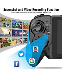 ECHTPeak Switch Controller for Switch/Switch Oled, Hall Effect One-Piece Joypad Controller, Switch Remote with Turbo and Dual Motor Vibration