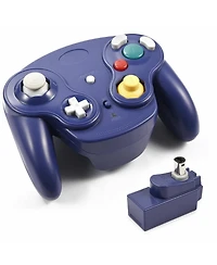 ECHTPeak Wireless Game Cube Controller, 2.4G Classic Gamepad with Receiver Adapter for Wii Ngc Gc