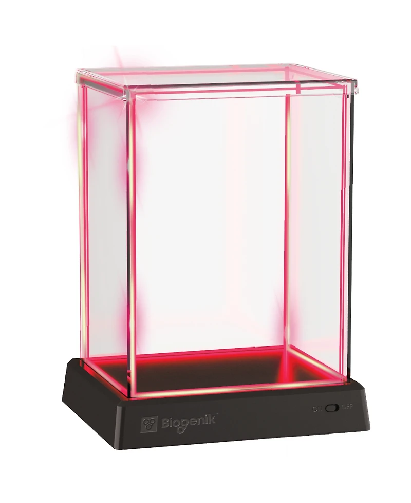 Biogenik Multi-Color Illuminating Acrylic Display Case