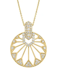 Effy Collection Diamond Pendant Necklace (1.19 ct. t.w.) in 14k Yellow Gold