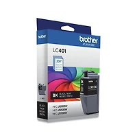 Brother LC401BKS 200 Page-Yield Ink