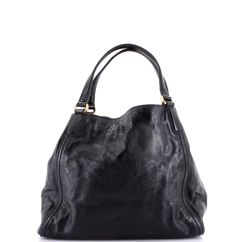 Pre-Owned Gucci Medium Soho Shoulder Bag Leather