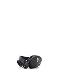 Pre-Owned Gucci Gg Marmont Belt Bag Matelasse Leather