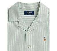 Polo Ralph Lauren Boys' - Striped Oxford Camp Shirt