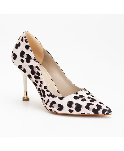 Forever and Always Shoes Women's Raven Pointed Toe Stiletto Pumps