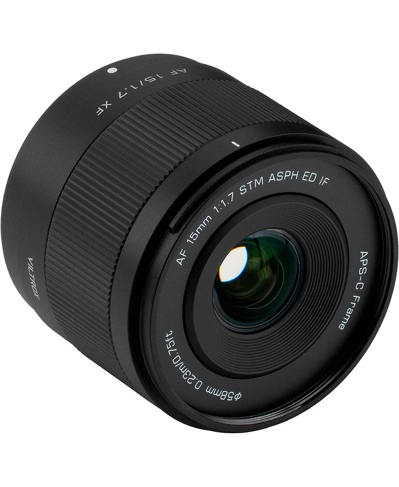 Viltrox 15mmf1.7 lens for Fuji Xf mount cameras