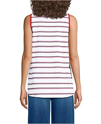 Lands' End Petite Supima Cotton Tunic Tank Top