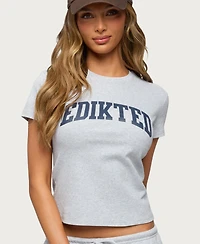 Edikted Women's Sporty Babe T Shirt