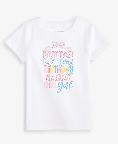 Epic Threads Toddler Girls' (12M-5T) Birthday Girl Graphic T-Shirt, Macy's Exclusive