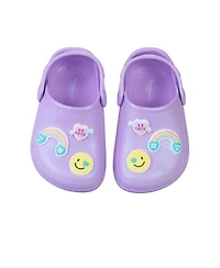 SweetHearts Little Girls Candy & Rainbow Design Clogs (Toddler)