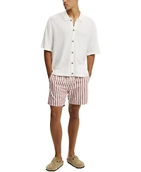Cotton On Men's Classic Box-Fit Knit Short-Sleeve Shirt