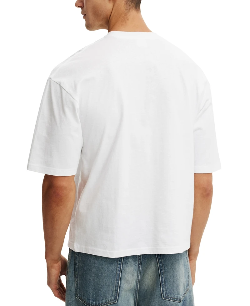 Cotton On Men's Cropped Modern-Fit T-Shirt