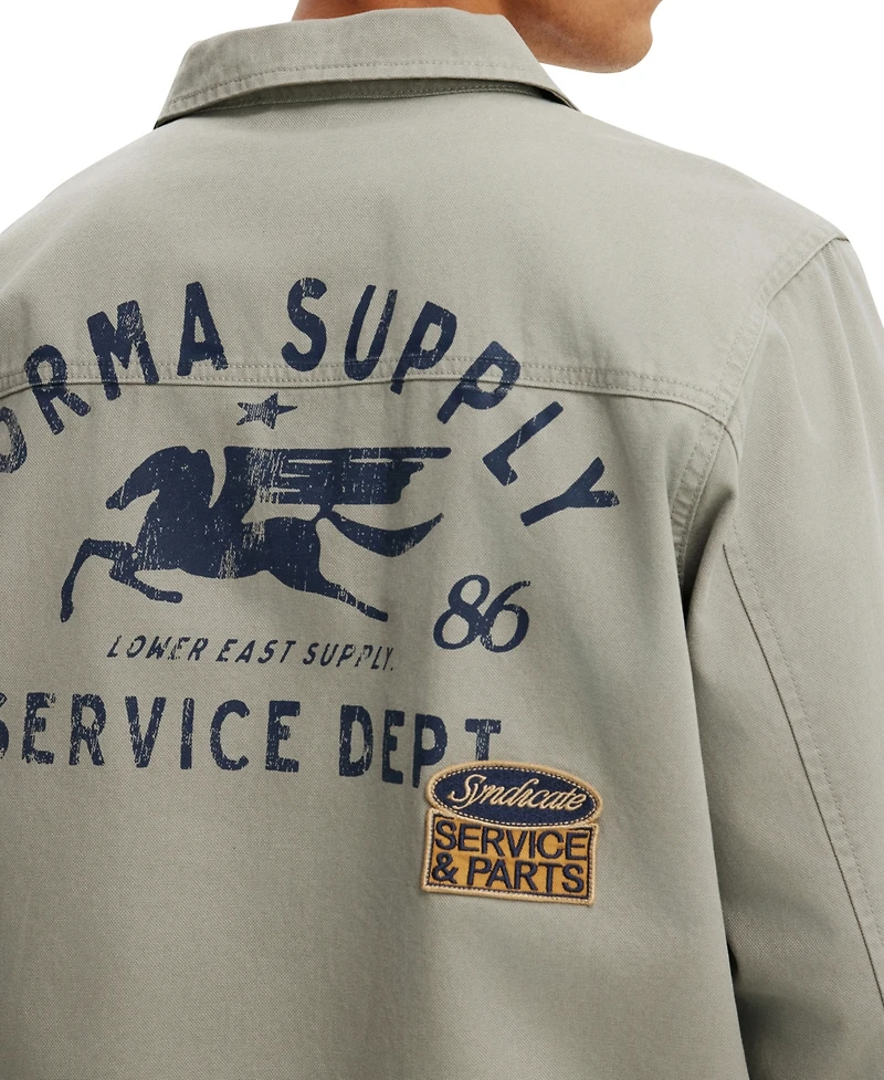 Cotton On Men's Garage Long-Sleeve Jacket