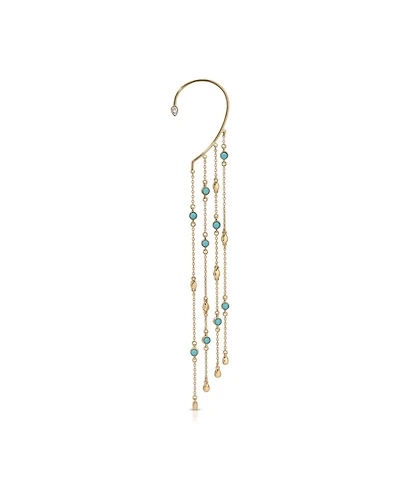 Ettika Linear Chains Statement Ear Cuff