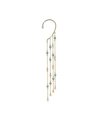 Ettika Linear Chains Statement Ear Cuff