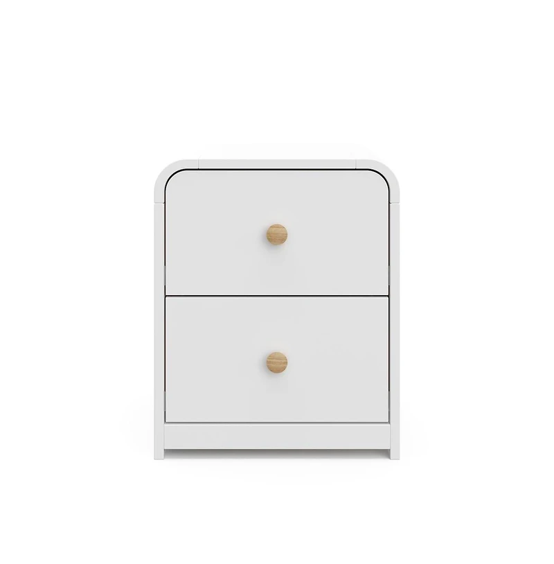 Storkcraft Next Santos 2-Drawer Nightstand