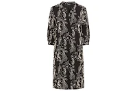 Olsen Women's Embroidered 3/4 Sleeve Dress