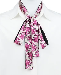Bespoke Fashion Women's Delphine Print Ribbon Scarf