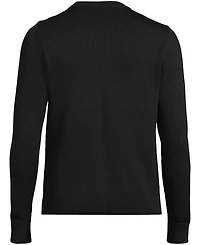 Lands' End Men's School Uniform Adult Legacy Varsity Cardigan