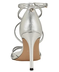 Guess Women's Chaella Embelished Strappy Stilleto Dress Sandals