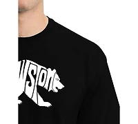 La Pop Art Men's Yellowstone Bear Word T-Shirt