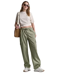 Dkny Sport Women's High-Rise Straight-Leg Pants