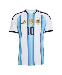 Adidas Men's Argentina National Team Lionel Messi White Fifa x World Cup 2026 Home Replica Jersey