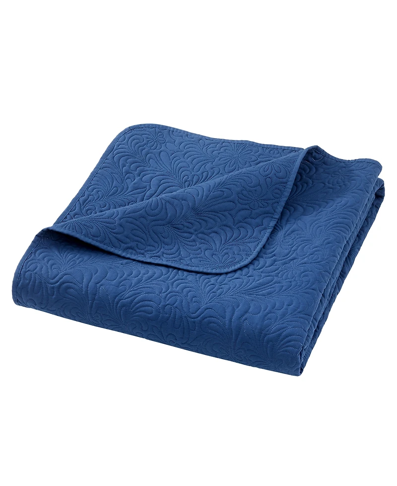 Chelsea Loft Pinsonic Floral Embossed -Pc. Quilt Set