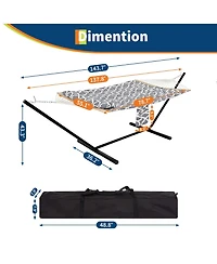 gaomon 450 Lbs Capacity, Double Outdoor Hammock for Patio, Backyard, Garden, Beach