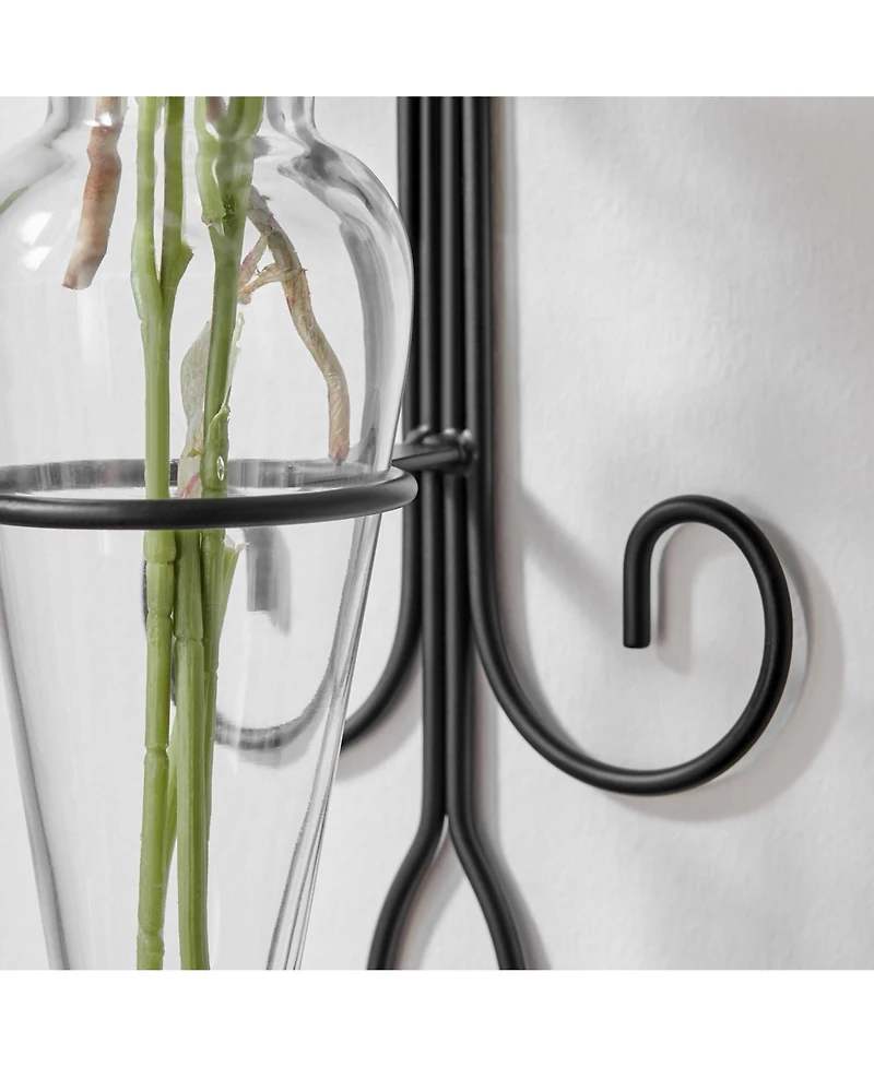 Danya B. Amphora Vase on Fleur Lis Sconce