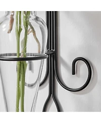 Danya B. Amphora Vase on Fleur Lis Sconce