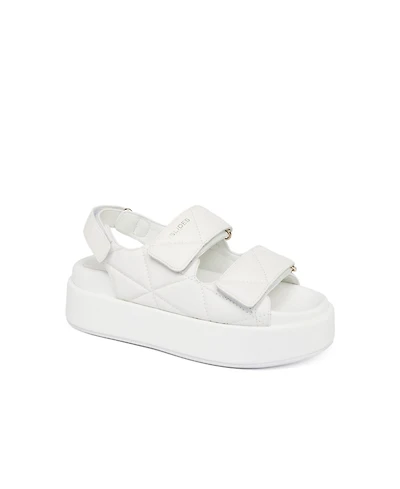 JSlides Women's Yolanda Leather Slingback Sandal