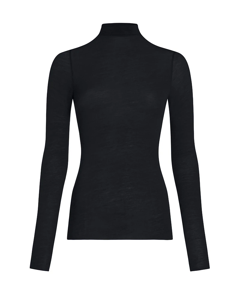 Hunkemoller Women's Super Soft Turtleneck Shirt With Cashmere