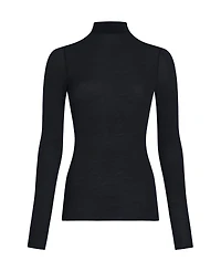 Hunkemoller Women's Super Soft Turtleneck Shirt With Cashmere