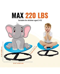 Mecale Kids Swivel Sensory Chair with Non-Slip Base, 220 lb Capacity