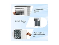 Mecale 10000 Btu Portable Air Conditioner 3-in-1 Compact Ac Unit