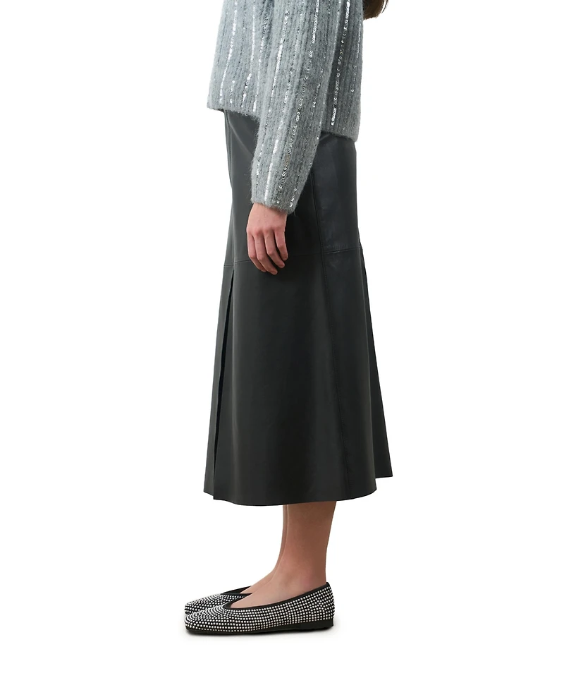 Velez Women's Efos Leather Pencil Skirt