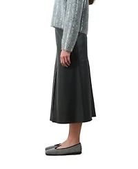 Velez Women's Efos Leather Pencil Skirt