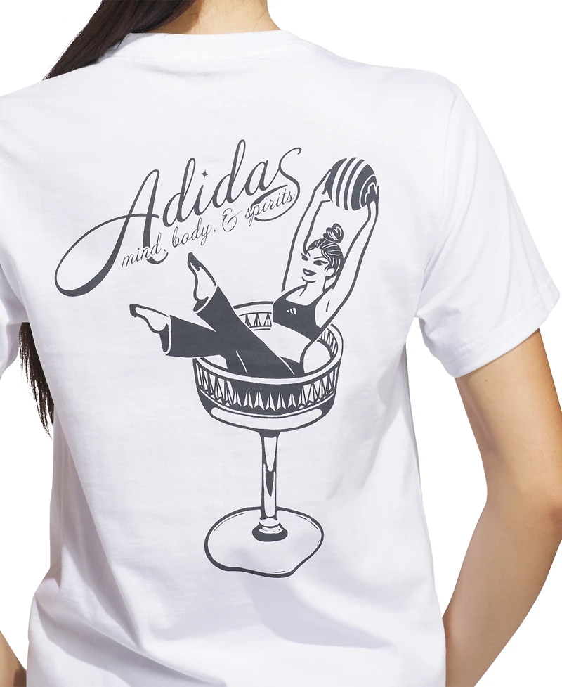 adidas Women's Crewneck Cotton T-Shirt