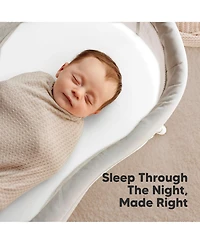 KeaBabies Soft Soothe Organic Cotton 2 Pack Bassinet Sheets, Halo BassiNest Hourglass 30" x 18"